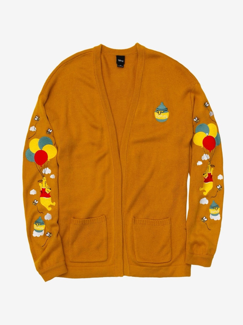 Disney Winnie The Pooh Balloon Ride Oversized Open Cardigan Hot Topic